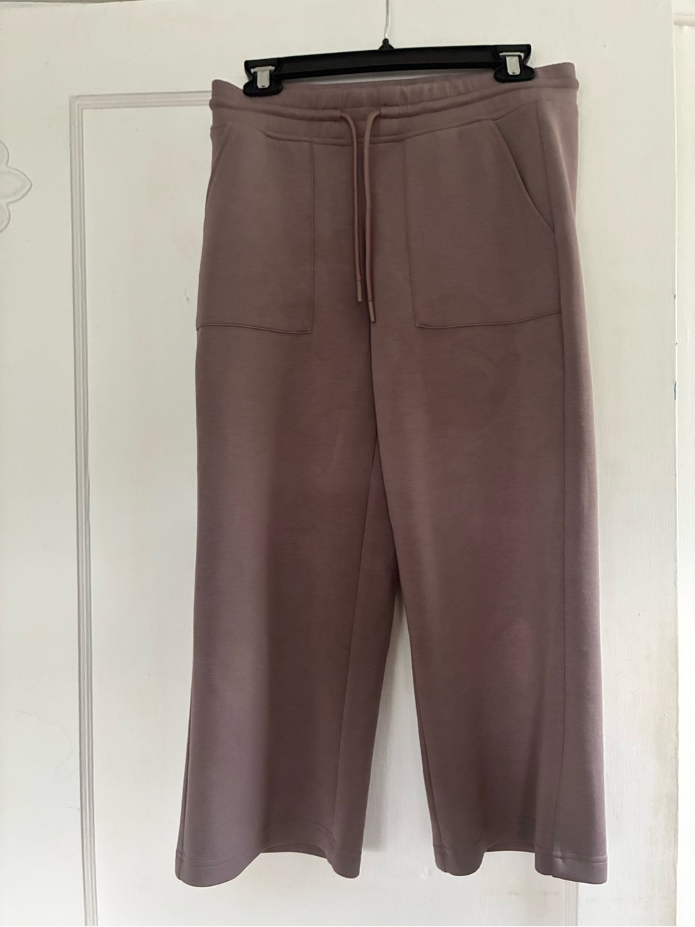 Quince Cloud Comfort High Rise Cropped Sweatpants